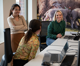 de la main-d’œuvre est composée de femmes